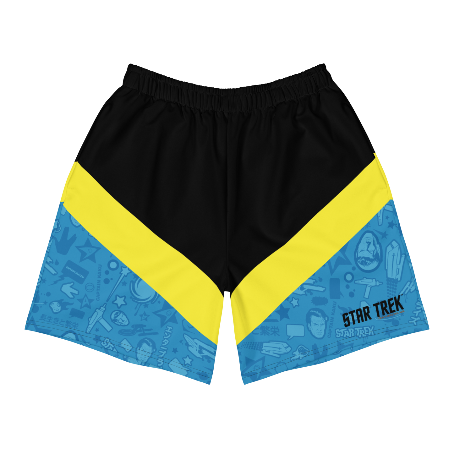 Star Trek: The Original Series TOS Pattern Athletic Shorts