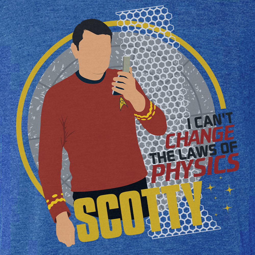 Star Trek: The Original Series Scotty Men's Tri-Blend T-Shirt