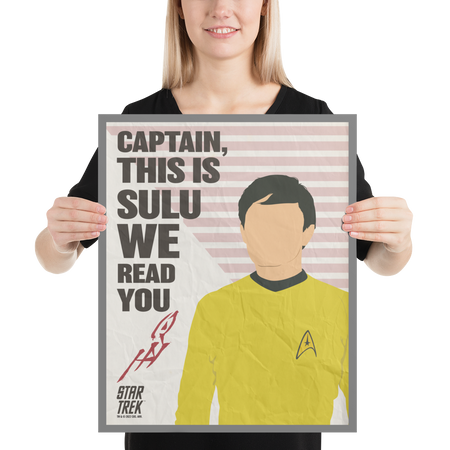 Star Trek: The Original Series Sulu Premium Matte Paper Poster