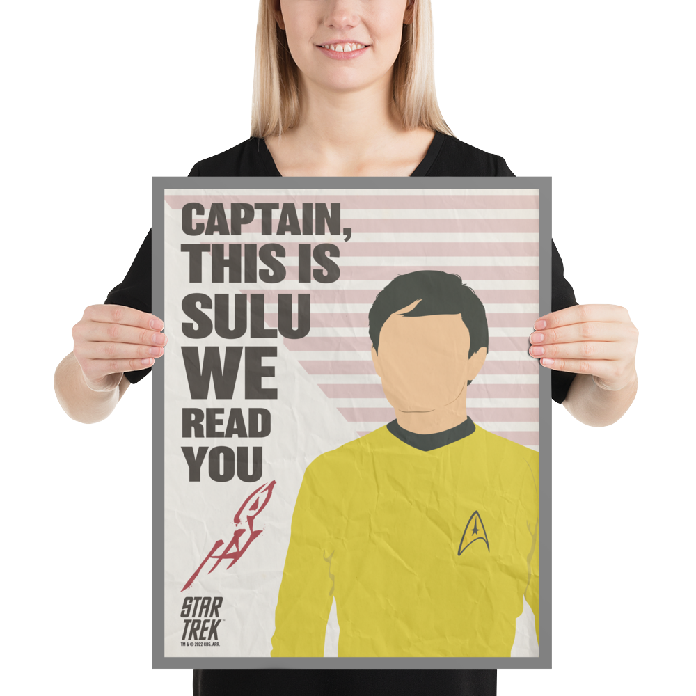 Star Trek: The Original Series Sulu Premium Matte Paper Poster