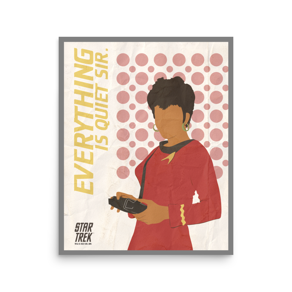 Star Trek: The Original Series Uhura Premium Matte Paper Poster