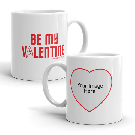 Star Trek: The Original Series Valentine's Personalized Photo Upload Mug