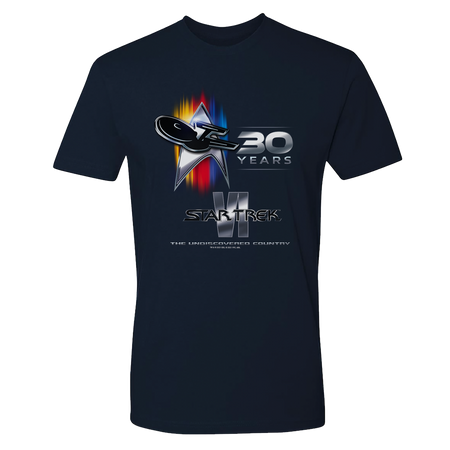 Star Trek VI: The Undiscovered Country 30th Anniversary Adult Short Sleeve T-Shirt