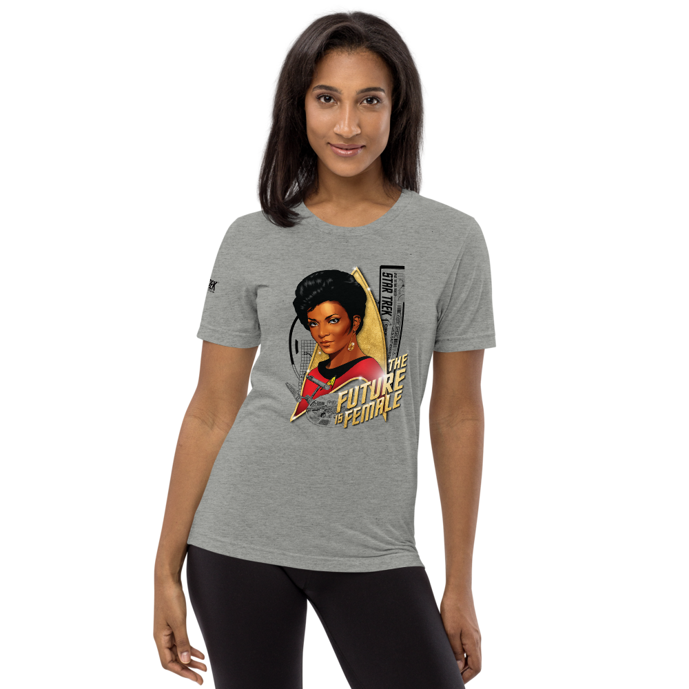 Star Trek: The Original Series Uhura The Future Is Female Unisex Tri-Blend T-Shirt