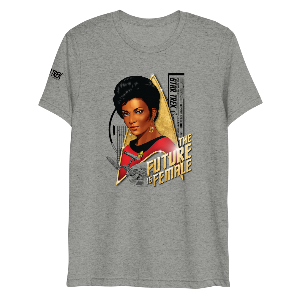 Star Trek: The Original Series Uhura The Future Is Female Unisex Tri-Blend T-Shirt