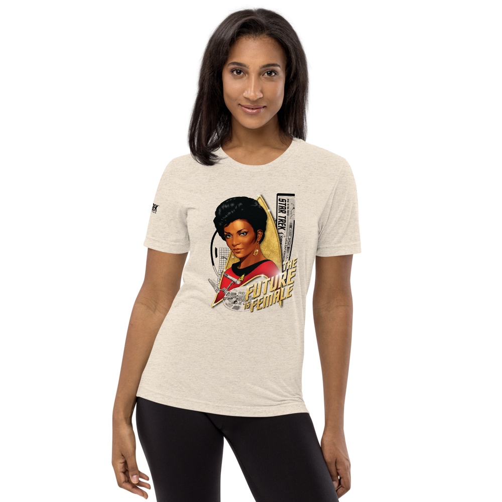 Star Trek: The Original Series Uhura The Future Is Female Unisex Tri-Blend T-Shirt