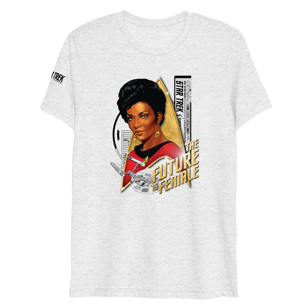 Star Trek: The Original Series Uhura The Future Is Female Unisex Tri-Blend T-Shirt