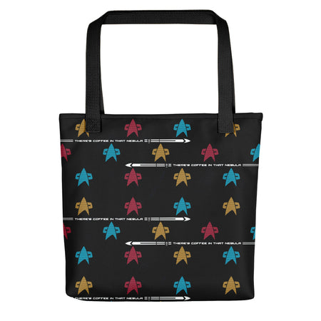 Star Trek: Voyager Coffee in that Nebula Premium Tote Bag