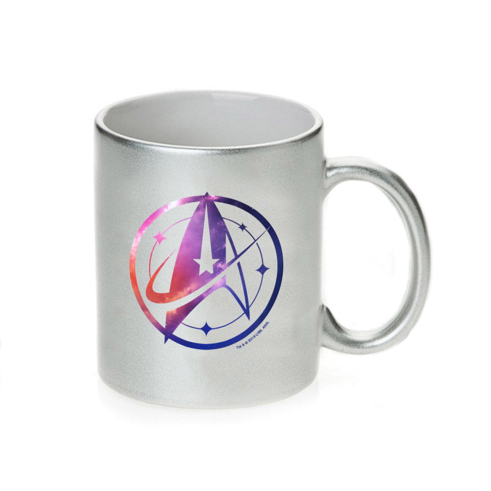 Star Trek: Discovery Universe Logo Silver Metallic 11 oz Mug