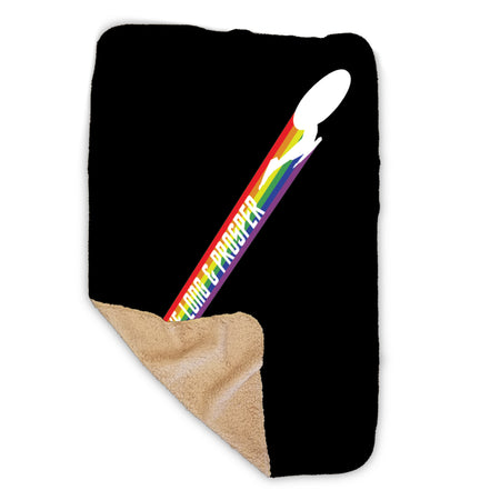 Star Trek: Discovery Live Long Pride Sherpa Blanket